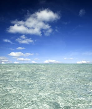 Clear water at Perhentian Island, Malaysia. 