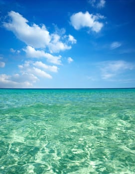 Blue water at Island Perhentian Kecil, Malaysia.