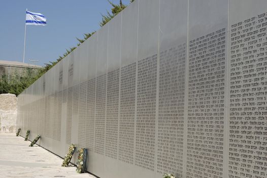 The memorial of the fallen in battles tankmen.
Latrun, Israel.