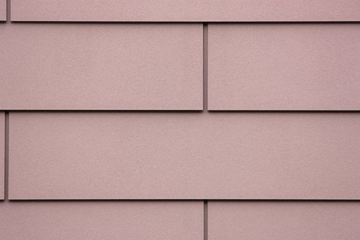 Close view of a part of a heat insulation facade