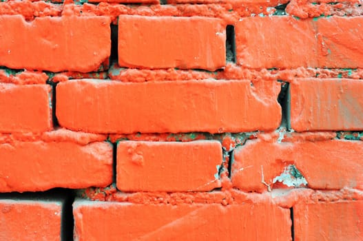 Red brick wall background