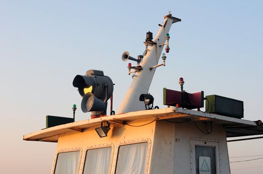 Details of a ship top