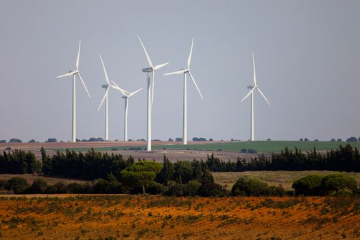 Typical windmill or aerogenerator of aeolian energy