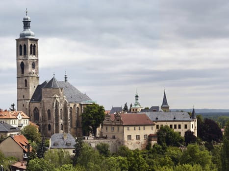 The Church of St. James is a representative urban Gothic church in the town of Kutna Hora (Kuttenberg), Czech republic. The church was built in the years from 1330 to 1420.
Kutna Hora, Czech republic