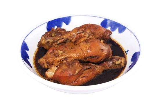 asian style braised chicken drum stick, home cooking series - 1.