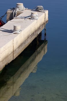 Jetty in the sea