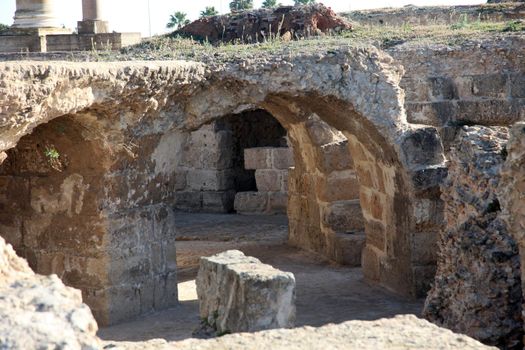Tunisia. Ancient Carthage. The Antonine Baths