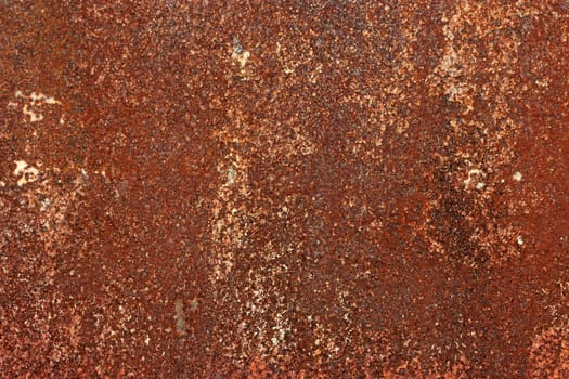 rusty metal surface in shades of brown