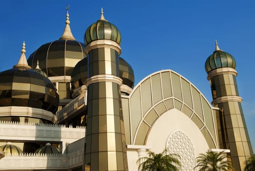 Crystal Mosque or Masjid Kristal in Kuala Terengganu, Terengganu, Malaysia, Asia.
