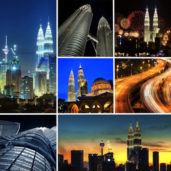 Collage photo of Kuala Lumpur Malaysia, all photo belongs to me.