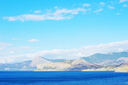 beautiful  sea and blue sky