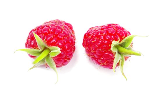 raspberry isolated on white background