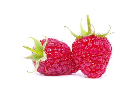 raspberry isolated on white background