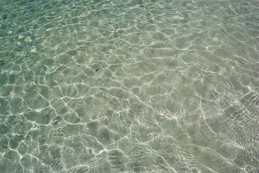shallow ocean water
