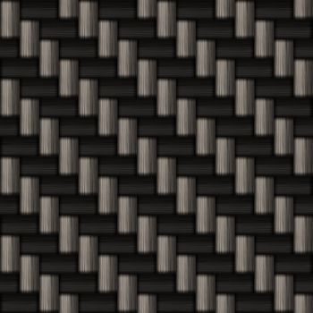 A diagonally woven carbon fiber background texture - a great art element for that "high-tech" look you are going for.  This tiles seamlessly as a pattern.