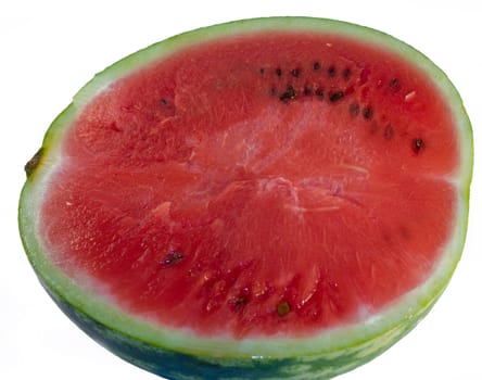 half of the watermelon, isolation