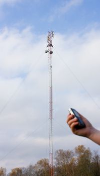 mobile phone tower communications