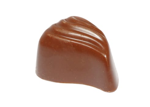 chocolate sweets isolated on a white background