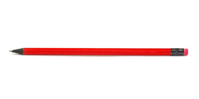 Pencil isolated on white background