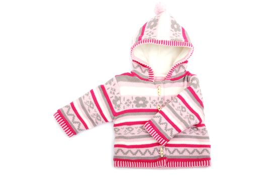  baby sweater isolated on a white background
