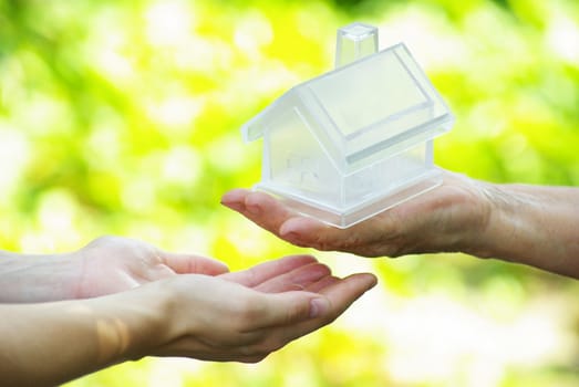 The house in human hands