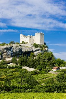 ruins of castle, Vaison-la-Romaine, Provence, France