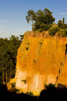 landscape near Roussillon, Provence, France