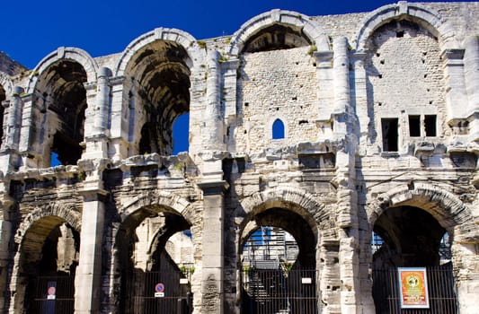 Roman Amphitheatre, Arles, Provence, France