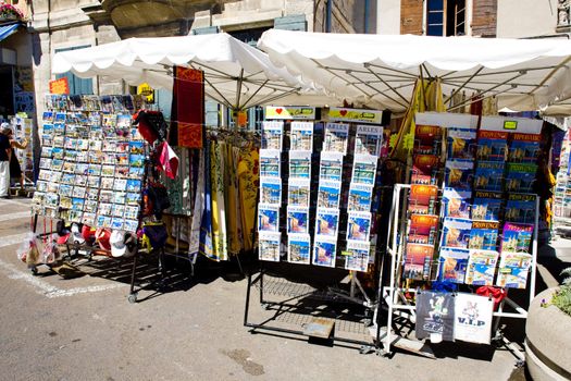 souvenirs market, Arles, Provence, France