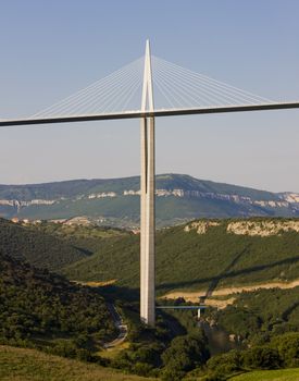 Millau Viaduct, Aveyron D�partement, France