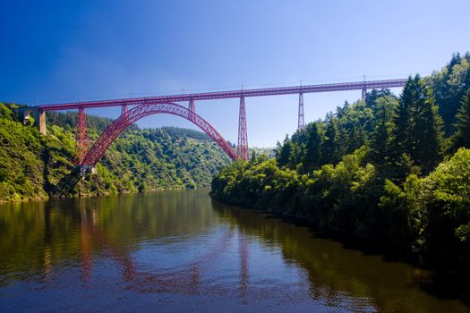 Garabit Viaduct, Cantal D�partement, Auvergne, France
