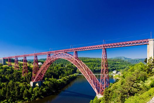 Garabit Viaduct, Cantal D�partement, Auvergne, France