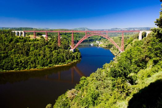 Garabit Viaduct, Cantal D�partement, Auvergne, France