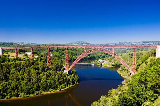 Garabit Viaduct, Cantal D�partement, Auvergne, France