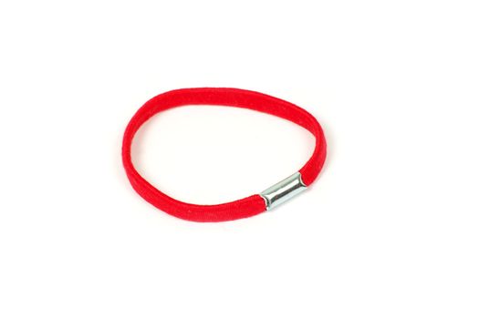  shaped hair pin on white background