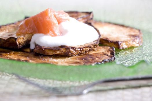 fried celery slices