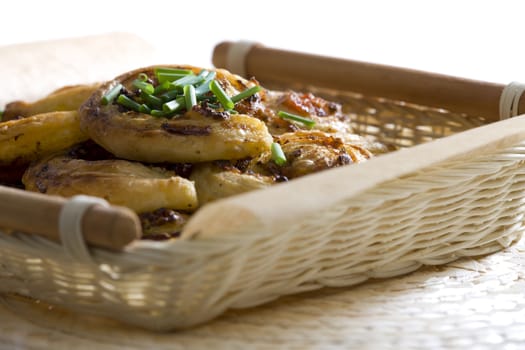 baked puff snails
