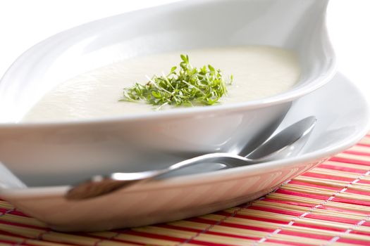 thick celery soup