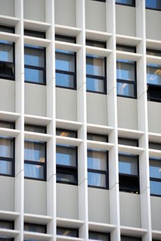 Modern high rise building detail. Abstract architectural background.