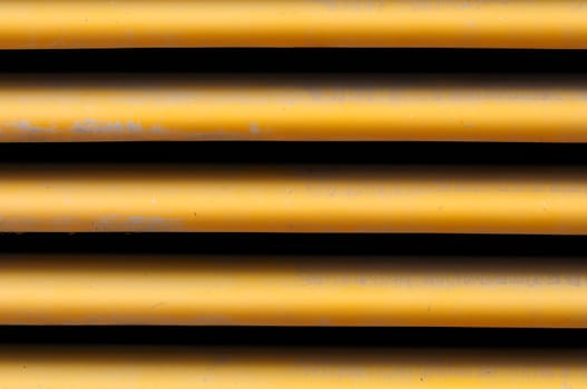 Metal radiator background. Abstract industrial machinery texture.