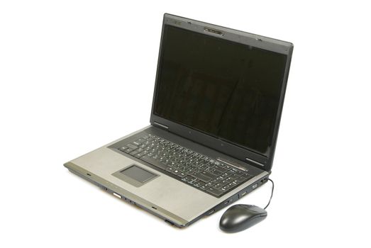 professional laptop isolated on white background 