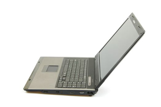 professional laptop isolated on white background 