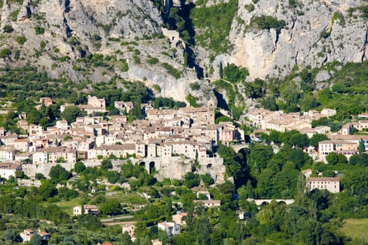 Moustiers Sainte Marie, Alpes-de-Haute-Provence Departement, France