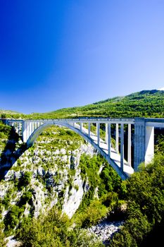 Pont de l''Artuby, Verdon Gorge, Provence, France