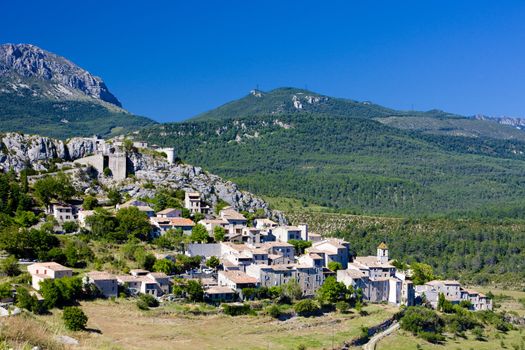 Trigance, Var Departement, Provence, France
