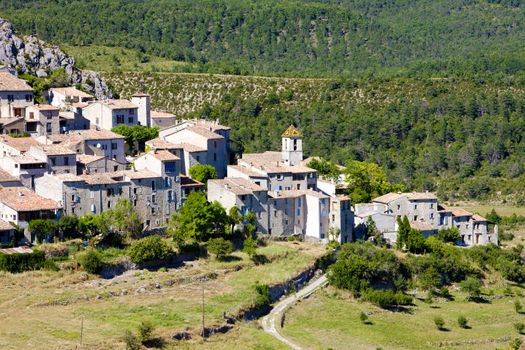 Trigance, Var Departement, Provence, France