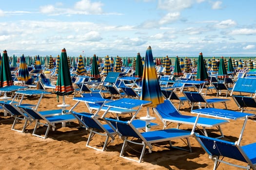 the beach on a sunny day