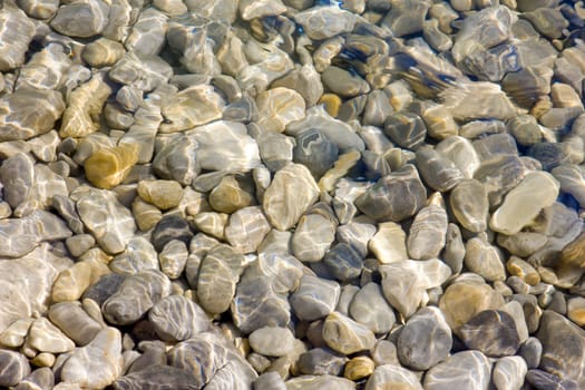 stones in river