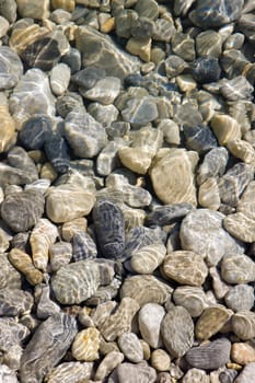 stones in river