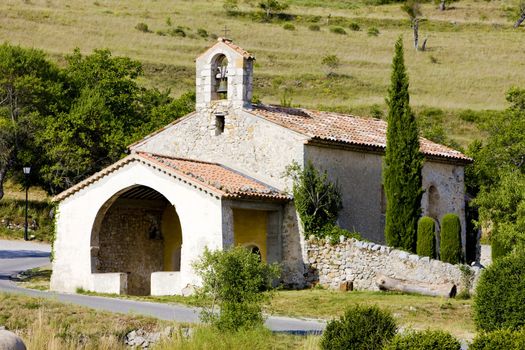church, Rougon, Provence, France